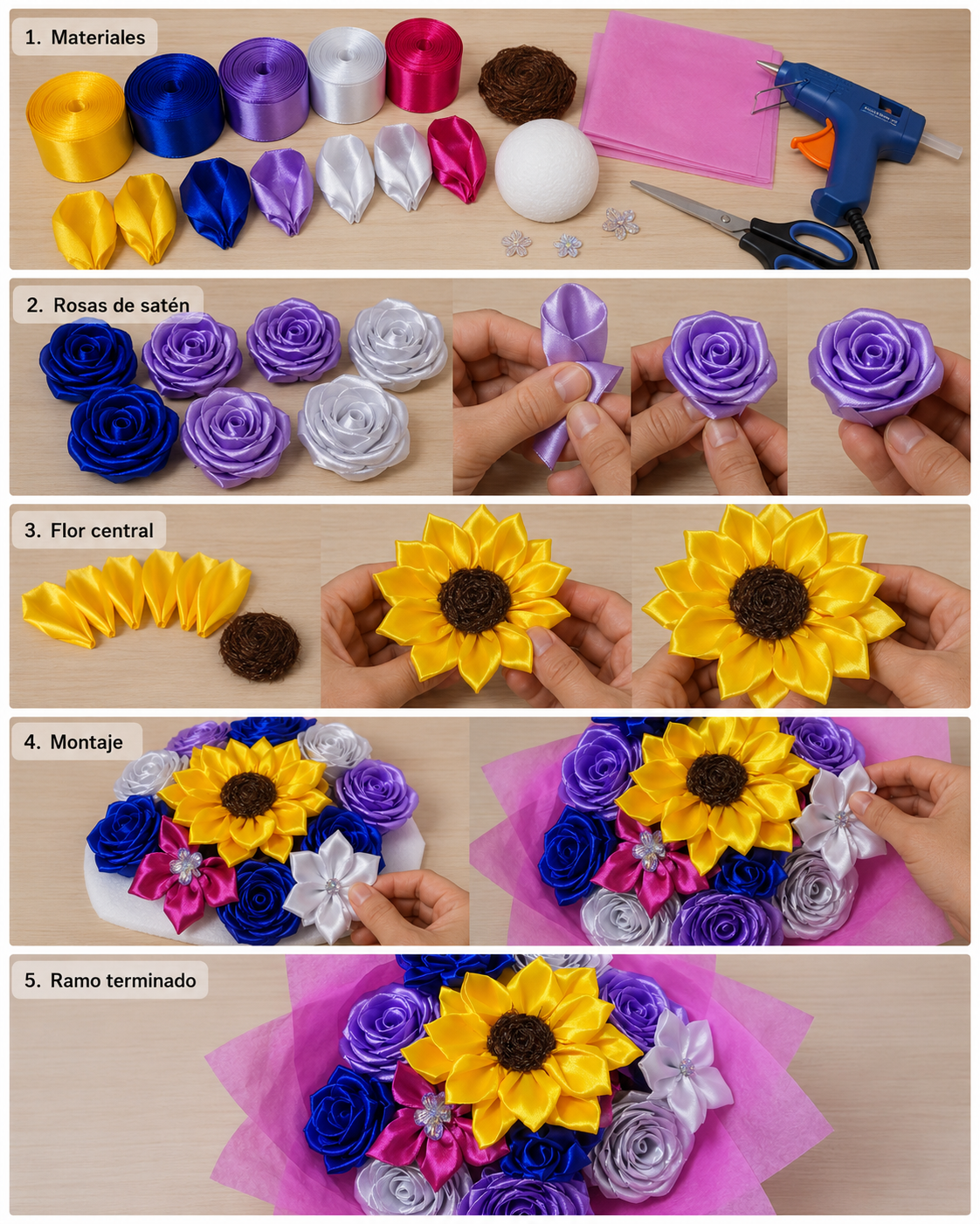 Ramo Bouquet Variado antes